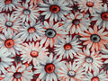 Scarlet's Treasure – Scarlet Daisies Fabric