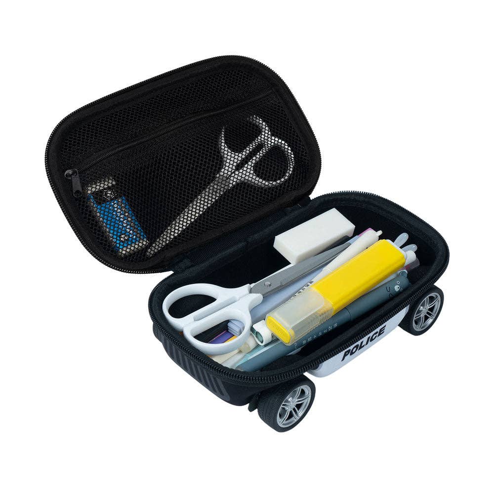 ZIPIT Truck Box, Gift Pencil Case for Boys: Police Car