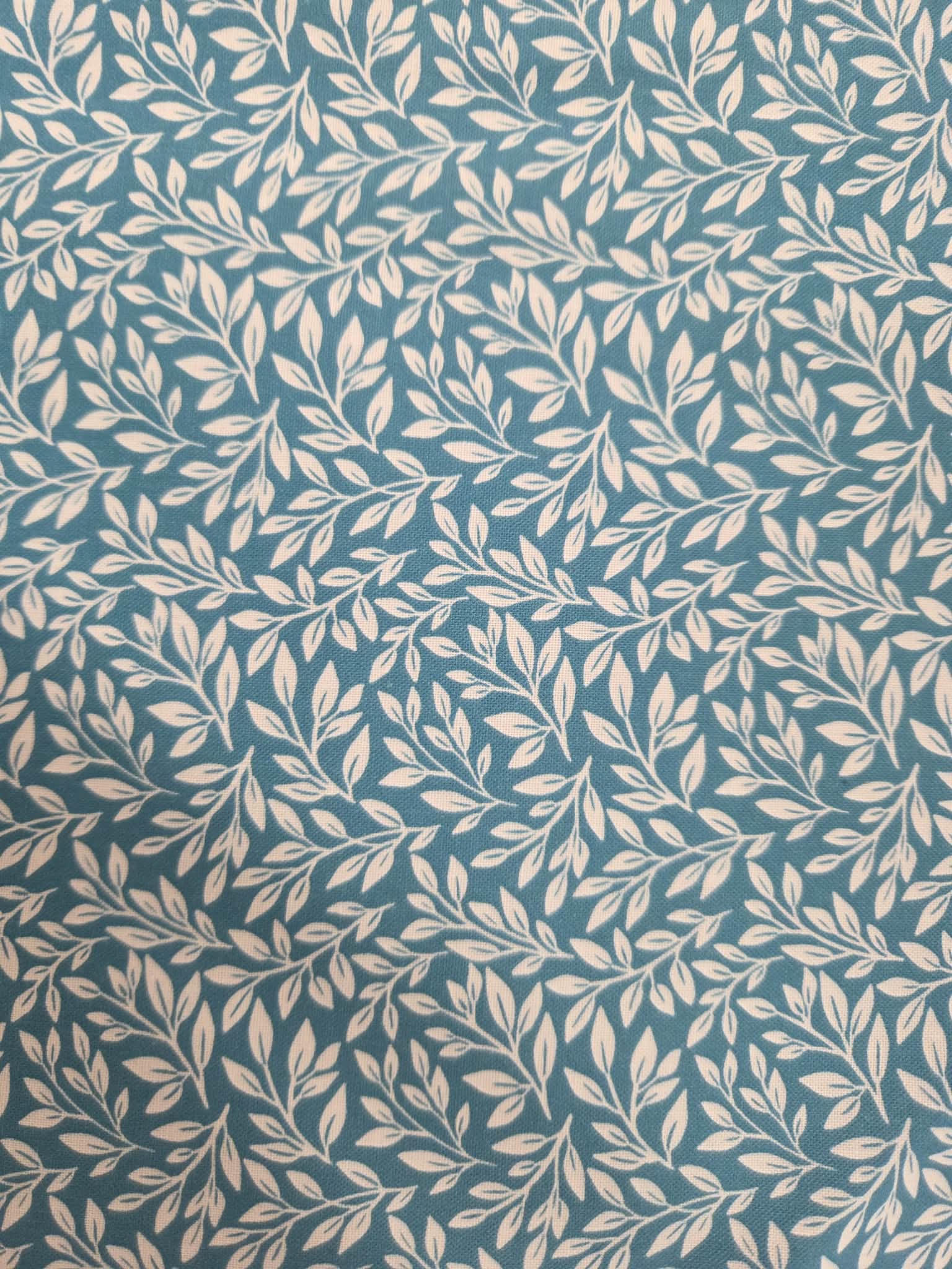 Matilda – Jane Leaf Vine Fabric (Blue)