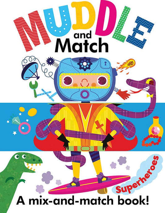 Muddle and Match: Superheroes