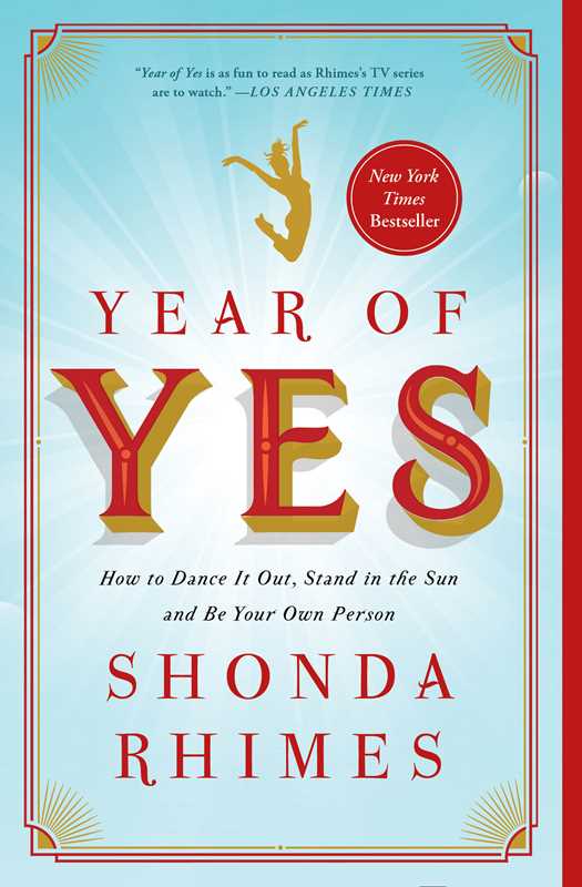 Year of Yes by Shonda Rhimes: Paperback; 352 pages / English