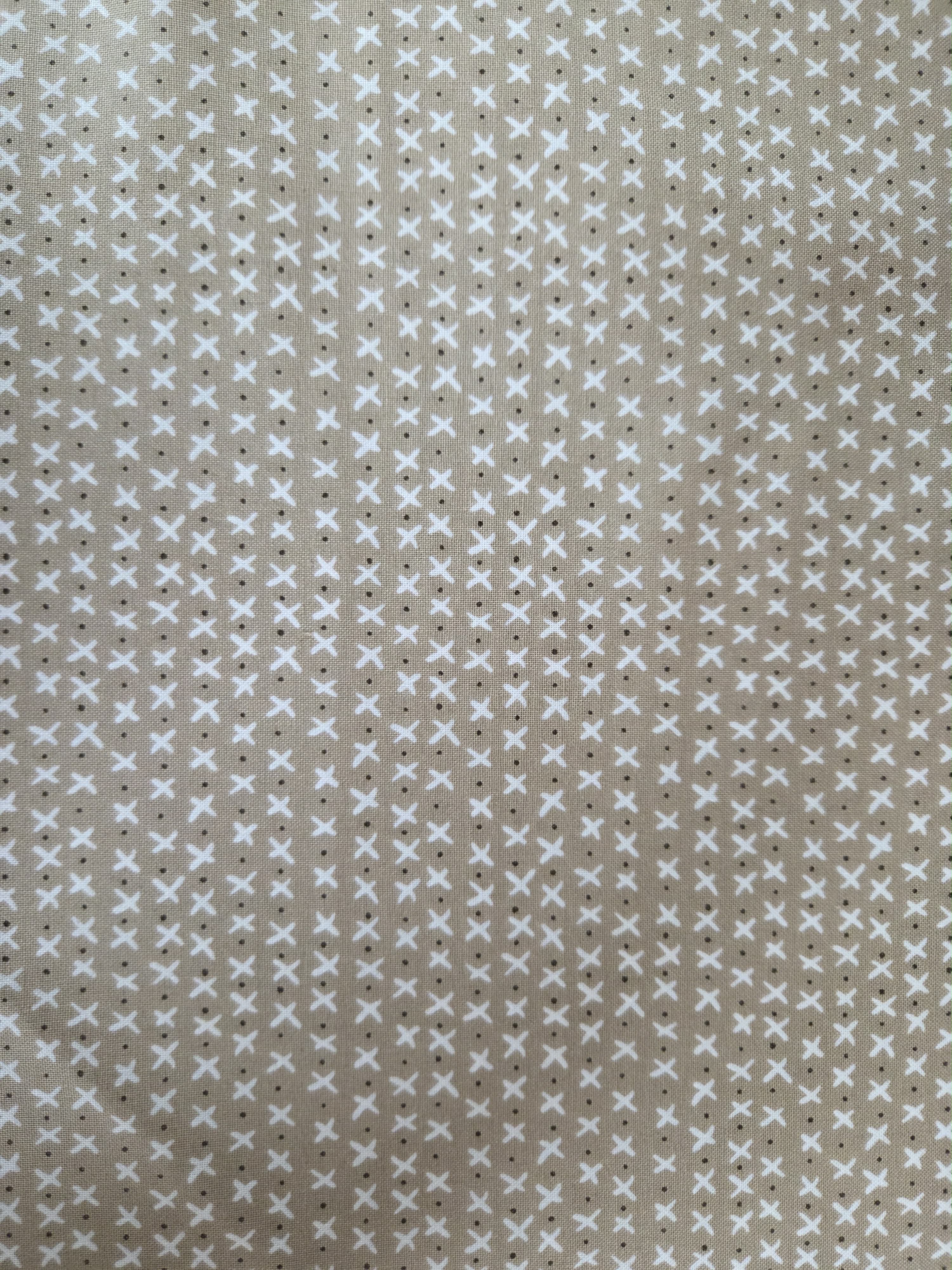 Lucky – Tan Cross Stitch