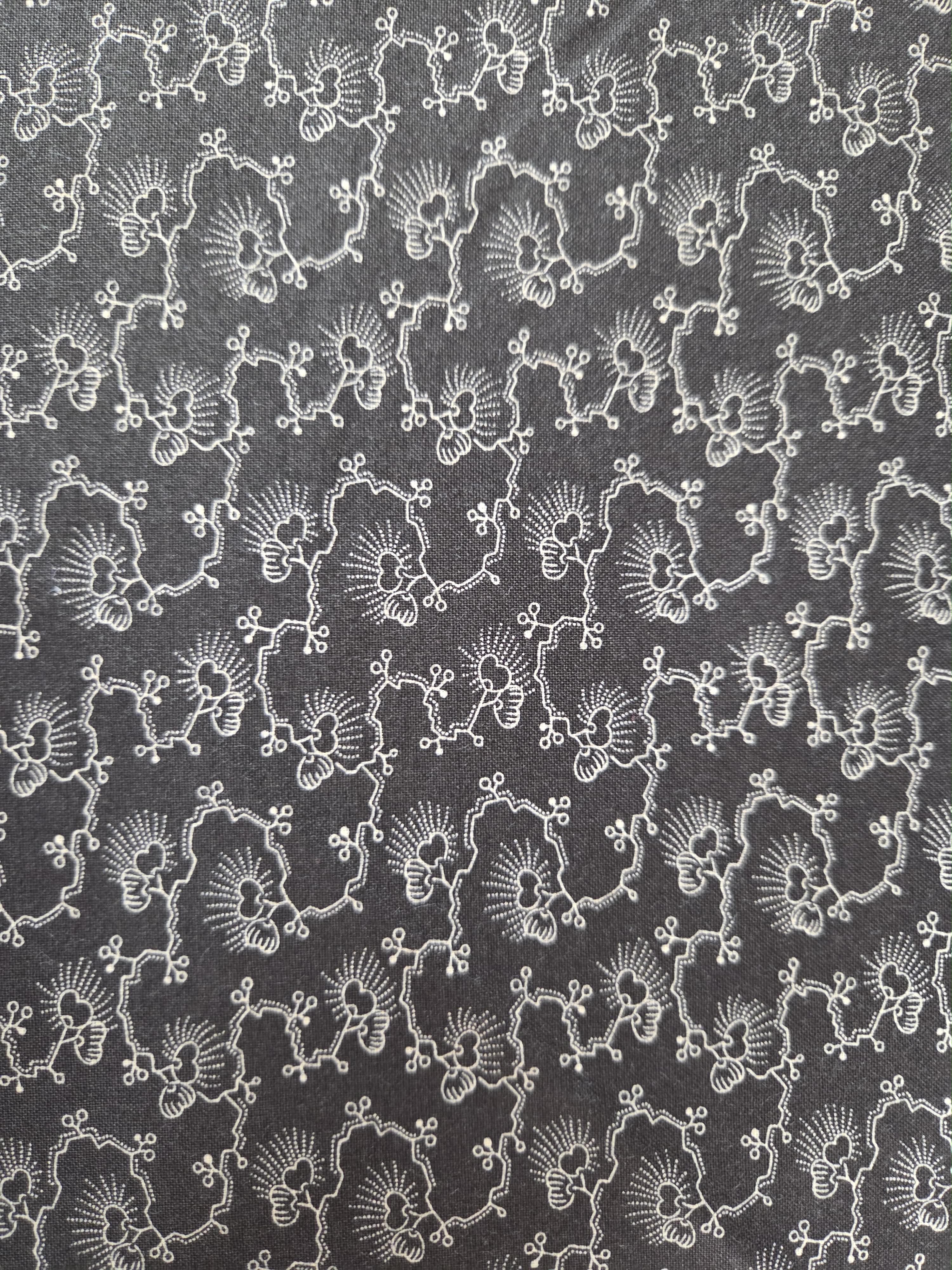 Wild Orchid – Charcoal Tonal Floral