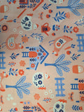 Folky Chicken – Farmyard Friends Fabric