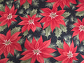 A Christmas Carol – Red Poinsettias on Black