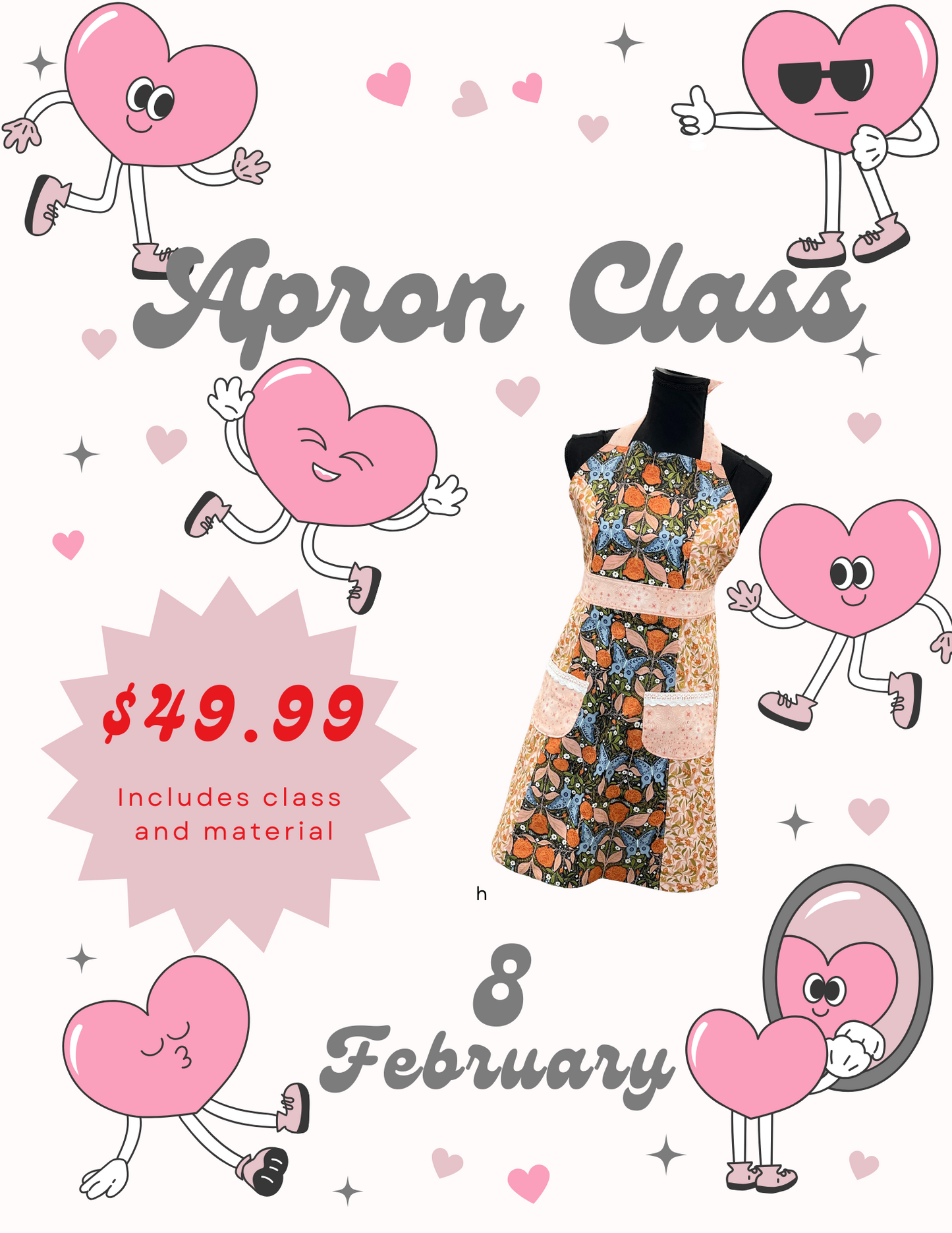 Apron Class-February 8th 2025