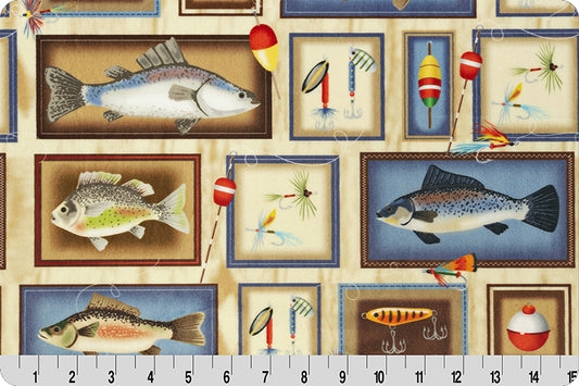 Gone Fishing Digital Cuddle®Tan