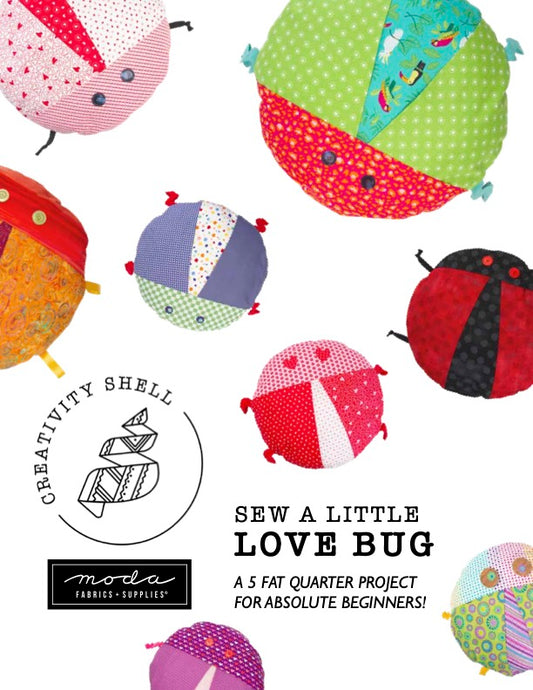 Sew a Little Love Bug Pattern- Beginner- Easy