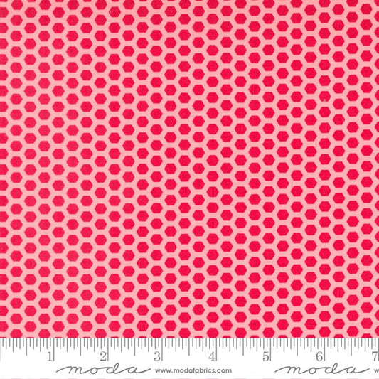 Berry Basket for Moda Fabric by April Rosethal Strawberry Honey Comb 24156 13