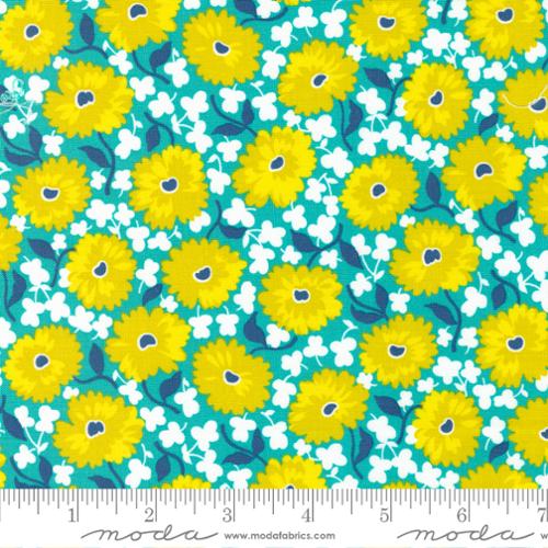 Moda Fabrics Feed Sacks Good Works by Linzee Kull McCray Pond 23351 14     floral 1940's