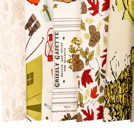 The Great Outdoors Charm Pack Stacy Iest Hsu for Moda Fabrics Charm Pack